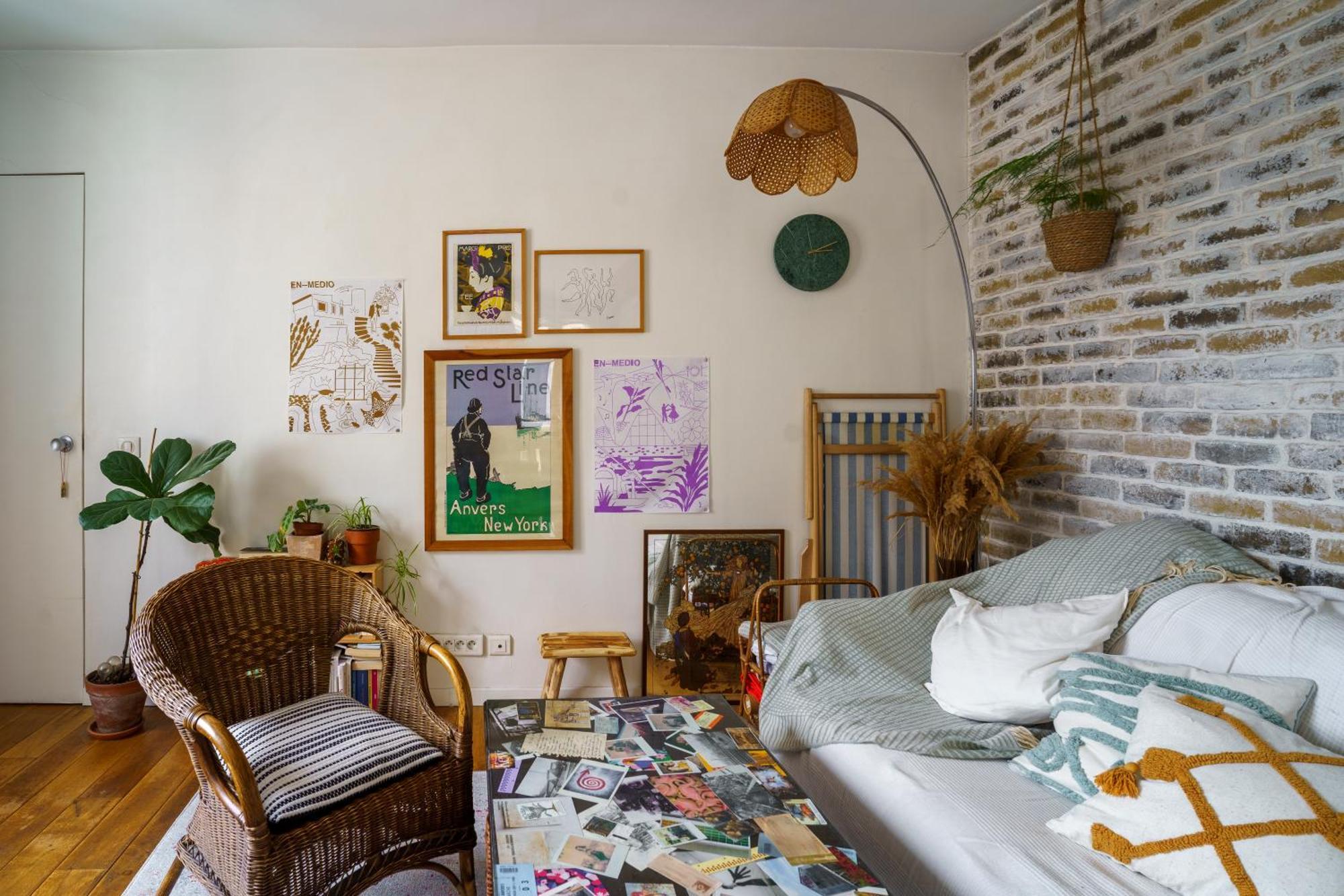 Appartement Contemporary 1bd Hopital Saint Louis Paris